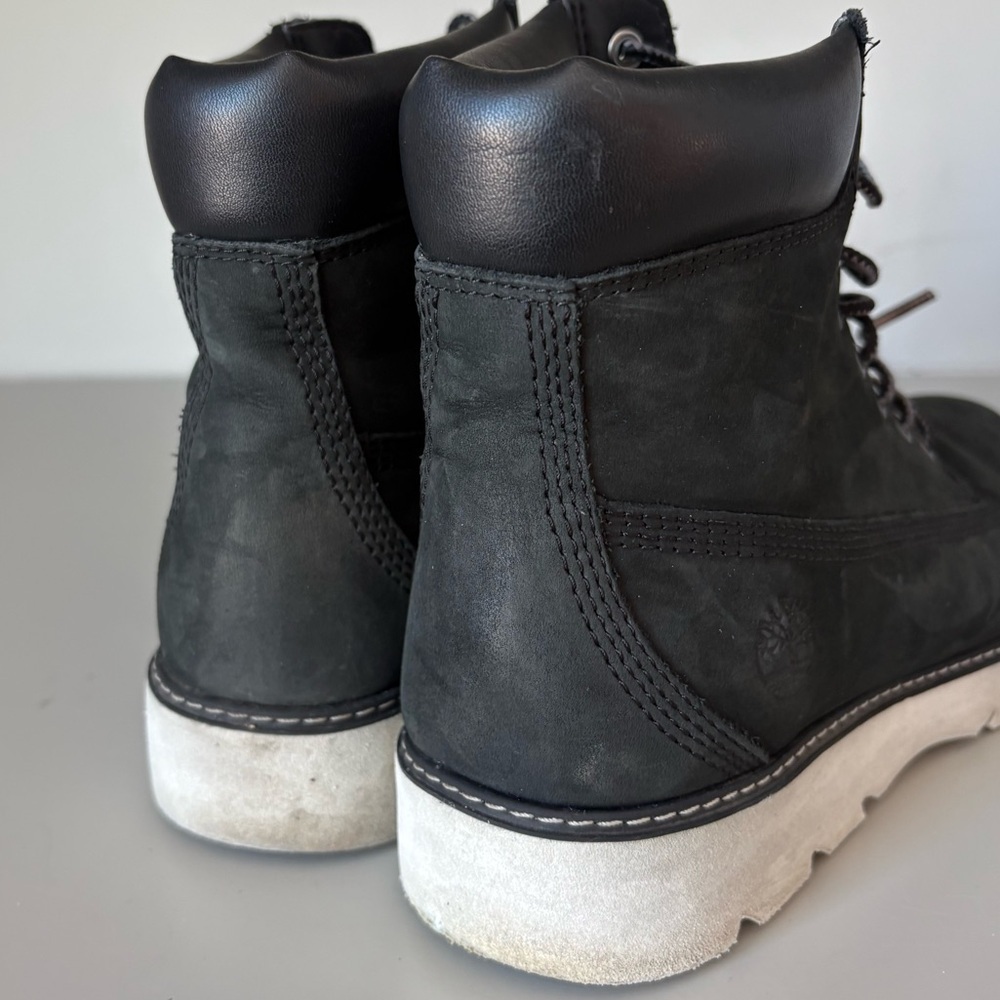 Timberland Women's Rebotl Black Lace Up Ankle Boots Size 7.5 - Picture 6 of 11